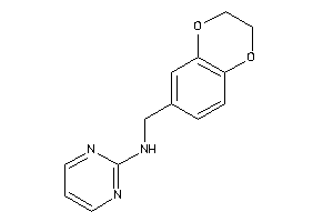 2,3-dihydro-1,4-benzodioxin-7-ylmethyl(2-pyrimidyl)amine