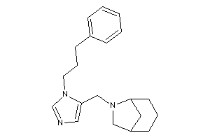 6-[[3-(3-phenylpropyl)imidazol-4-yl]methyl]-6-azabicyclo[3.2.1]octane