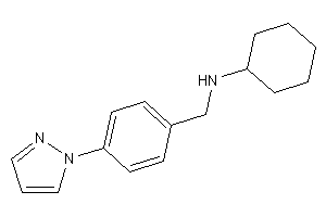 Cyclohexyl-(4-pyrazol-1-ylbenzyl)amine