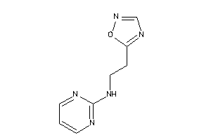 2-(1,2,4-oxadiazol-5-yl)ethyl-(2-pyrimidyl)amine