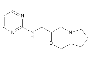 3,4,6,7,8,8a-hexahydro-1H-pyrrolo[2,1-c][1,4]oxazin-3-ylmethyl(2-pyrimidyl)amine