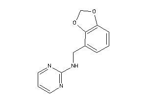 1,3-benzodioxol-4-ylmethyl(2-pyrimidyl)amine