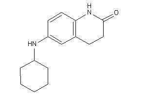 6-(cyclohexylamino)-3,4-dihydrocarbostyril