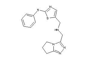 6,7-dihydro-5H-pyrrolo[2,1-c][1,2,4]triazol-3-ylmethyl-[[2-(phenylthio)thiazol-5-yl]methyl]amine