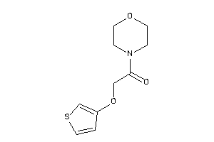 1-morpholino-2-(3-thienyloxy)ethanone