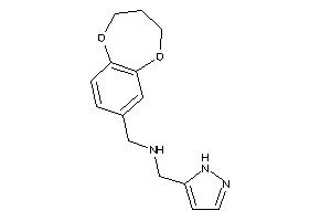 3,4-dihydro-2H-1,5-benzodioxepin-7-ylmethyl(1H-pyrazol-5-ylmethyl)amine