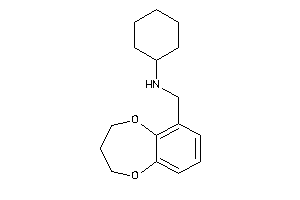 Cyclohexyl(3,4-dihydro-2H-1,5-benzodioxepin-6-ylmethyl)amine