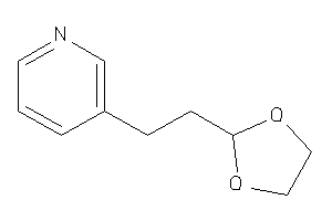 3-[2-(1,3-dioxolan-2-yl)ethyl]pyridine