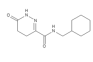 Image of N-(cyclohexylmethyl)-6-keto-4,5-dihydro-1H-pyridazine-3-carboxamide