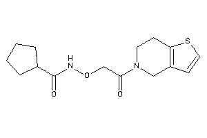 N-[2-(6,7-dihydro-4H-thieno[3,2-c]pyridin-5-yl)-2-keto-ethoxy]cyclopentanecarboxamide