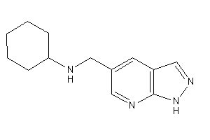 Image of Cyclohexyl(1H-pyrazolo[3,4-b]pyridin-5-ylmethyl)amine