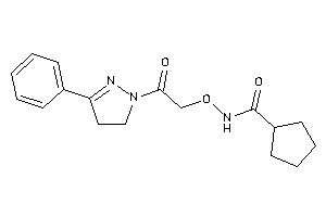 N-[2-keto-2-(3-phenyl-2-pyrazolin-1-yl)ethoxy]cyclopentanecarboxamide