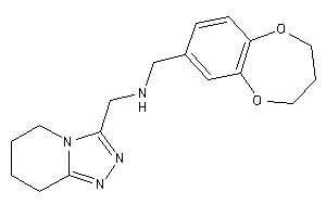 3,4-dihydro-2H-1,5-benzodioxepin-7-ylmethyl(5,6,7,8-tetrahydro-[1,2,4]triazolo[4,3-a]pyridin-3-ylmethyl)amine