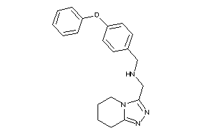 (4-phenoxybenzyl)-(5,6,7,8-tetrahydro-[1,2,4]triazolo[4,3-a]pyridin-3-ylmethyl)amine