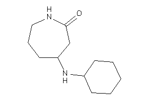 4-(cyclohexylamino)azepan-2-one
