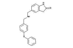 5-[[(4-phenoxybenzyl)amino]methyl]oxindole