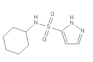 N-cyclohexyl-1H-pyrazole-5-sulfonamide