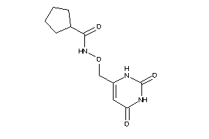 N-[(2,4-diketo-1H-pyrimidin-6-yl)methoxy]cyclopentanecarboxamide