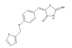 Image of 5-[4-(2-furfuryloxy)benzylidene]-2-imino-thiazolidin-4-one