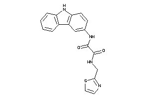 N'-(9H-carbazol-3-yl)-N-(thiazol-2-ylmethyl)oxamide