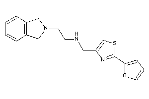 [2-(2-furyl)thiazol-4-yl]methyl-(2-isoindolin-2-ylethyl)amine