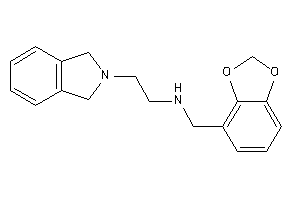 1,3-benzodioxol-4-ylmethyl(2-isoindolin-2-ylethyl)amine