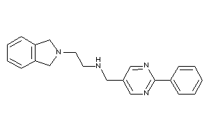 2-isoindolin-2-ylethyl-[(2-phenylpyrimidin-5-yl)methyl]amine