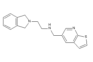 2-isoindolin-2-ylethyl(thieno[2,3-b]pyridin-5-ylmethyl)amine