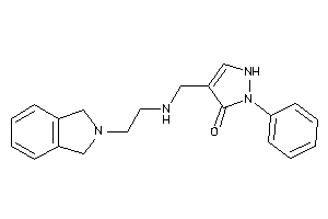 4-[(2-isoindolin-2-ylethylamino)methyl]-2-phenyl-3-pyrazolin-3-one