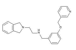 2-isoindolin-2-ylethyl-[3-(3-pyridylmethoxy)benzyl]amine