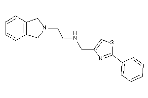 2-isoindolin-2-ylethyl-[(2-phenylthiazol-4-yl)methyl]amine