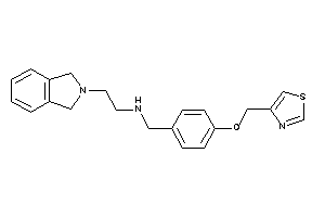 2-isoindolin-2-ylethyl-[4-(thiazol-4-ylmethoxy)benzyl]amine