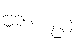 2,3-dihydro-1,4-benzodioxin-6-ylmethyl(2-isoindolin-2-ylethyl)amine