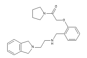 2-[2-[(2-isoindolin-2-ylethylamino)methyl]phenoxy]-1-pyrrolidino-ethanone