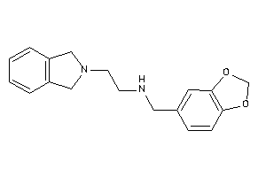 2-isoindolin-2-ylethyl(piperonyl)amine