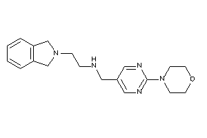 2-isoindolin-2-ylethyl-[(2-morpholinopyrimidin-5-yl)methyl]amine