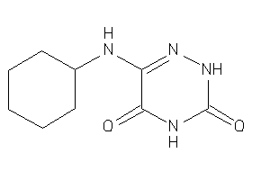 6-(cyclohexylamino)-2H-1,2,4-triazine-3,5-quinone