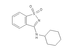Cyclohexyl-(1,1-diketo-1,2-benzothiazol-3-yl)amine