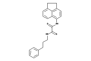 N'-acenaphthen-5-yl-N-(3-phenylpropyl)oxamide
