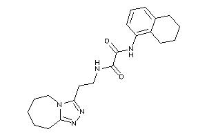 N-[2-(6,7,8,9-tetrahydro-5H-[1,2,4]triazolo[4,3-a]azepin-3-yl)ethyl]-N'-tetralin-5-yl-oxamide