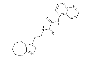 N'-(5-quinolyl)-N-[2-(6,7,8,9-tetrahydro-5H-[1,2,4]triazolo[4,3-a]azepin-3-yl)ethyl]oxamide