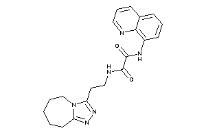 N'-(8-quinolyl)-N-[2-(6,7,8,9-tetrahydro-5H-[1,2,4]triazolo[4,3-a]azepin-3-yl)ethyl]oxamide