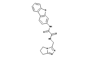 N'-dibenzofuran-3-yl-N-(6,7-dihydro-5H-pyrrolo[2,1-c][1,2,4]triazol-3-ylmethyl)oxamide