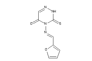 4-(2-furfurylideneamino)-3-thioxo-2H-1,2,4-triazin-5-one
