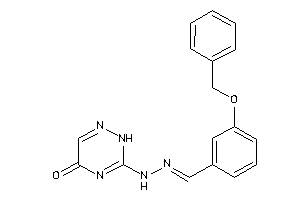 3-[N'-(3-benzoxybenzylidene)hydrazino]-2H-1,2,4-triazin-5-one
