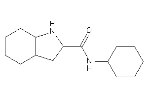 N-cyclohexyl-2,3,3a,4,5,6,7,7a-octahydro-1H-indole-2-carboxamide