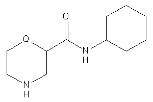 N-cyclohexylmorpholine-2-carboxamide