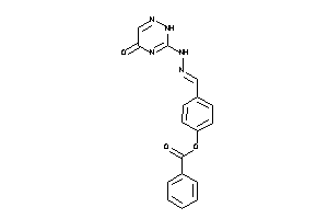 Benzoic Acid [4-[[(5-keto-2H-1,2,4-triazin-3-yl)hydrazono]methyl]phenyl] Ester