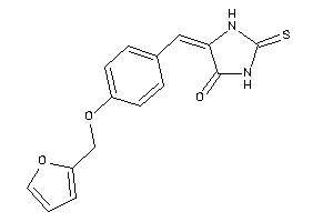Image of 5-[4-(2-furfuryloxy)benzylidene]-2-thioxo-4-imidazolidinone