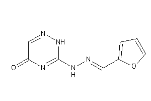 3-[N'-(2-furfurylidene)hydrazino]-2H-1,2,4-triazin-5-one